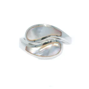 Mother of Pearl Embrace Ring