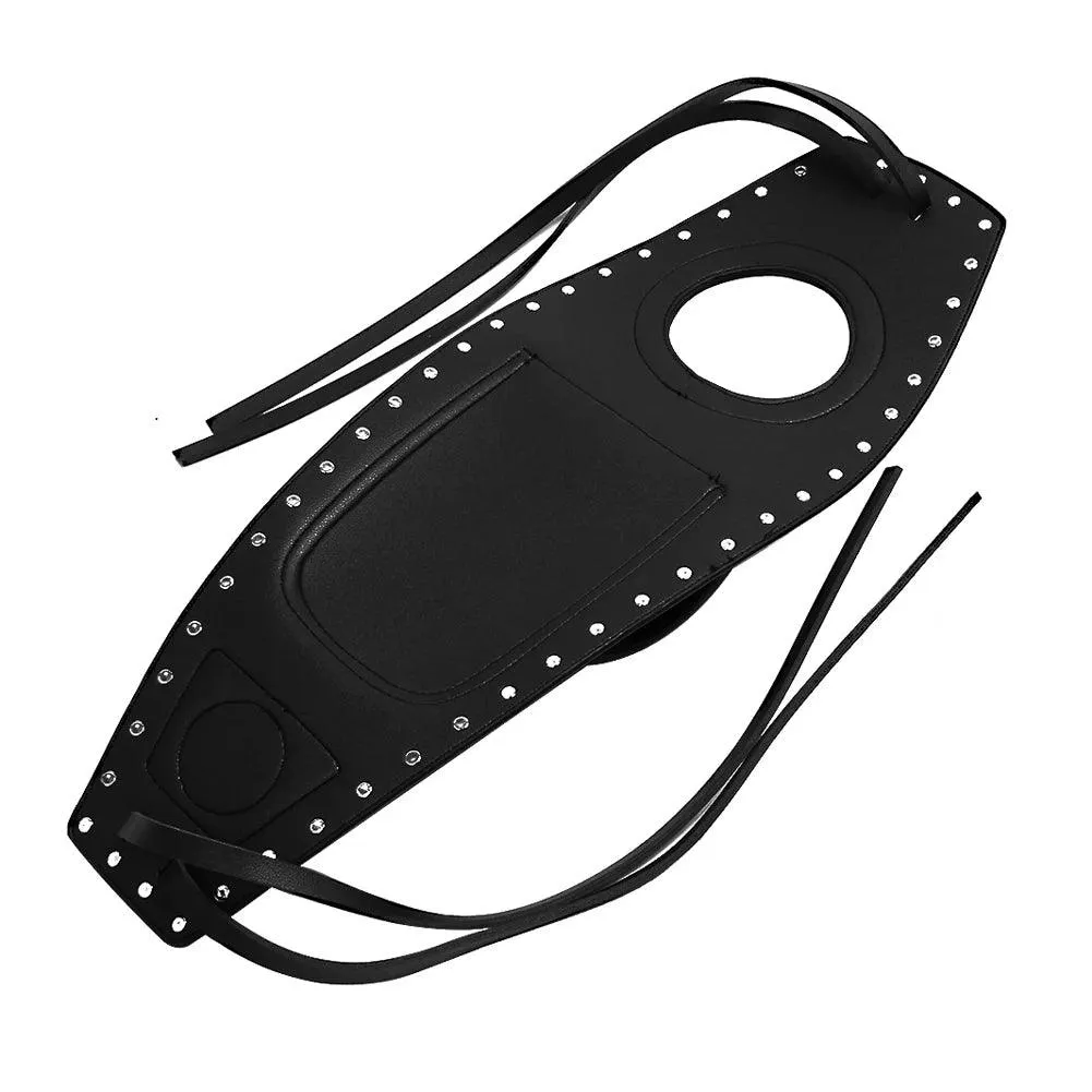 Motorcycle Leather Fuel Gas Tank Bag Pad Cover Fits For Harley Sportster Iron XL 883 1200 Forty Eight Seventy Two