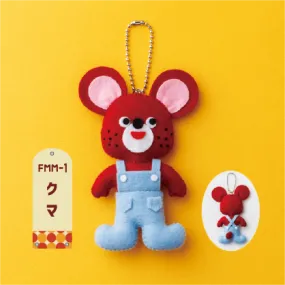 MOUSE  Sunfelt Minimofuu Retro Animal Felt Kit