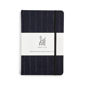 Navy Stripe Medium Notebook