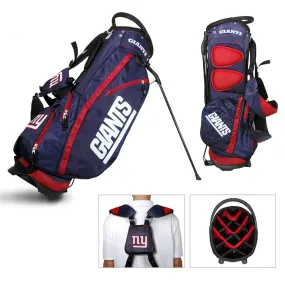 New York Giants Team Golf Fairway Lightweight 14-Way Top Golf Club Stand Bag