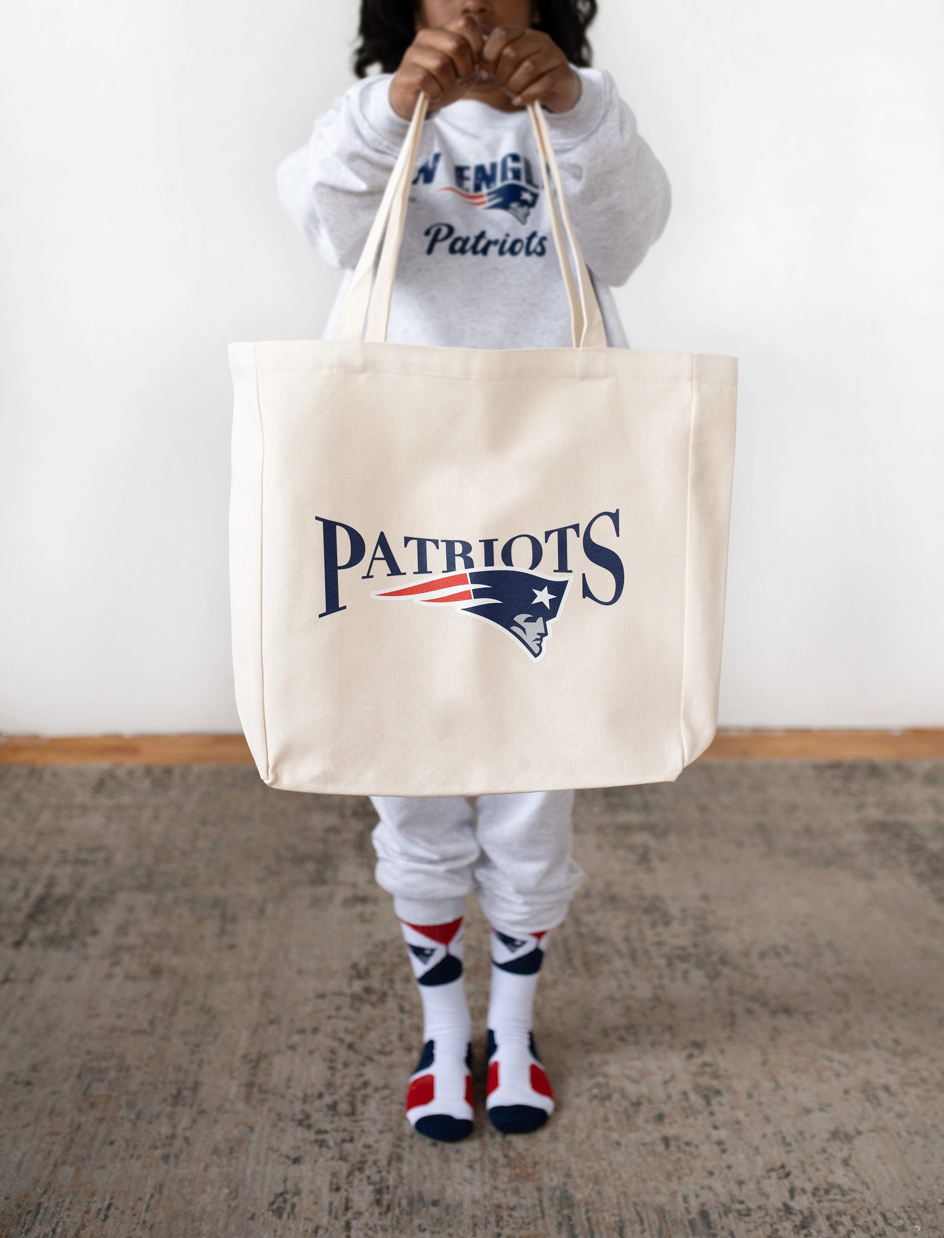 NFL New England Patriots NFL Canvas Tote Bag