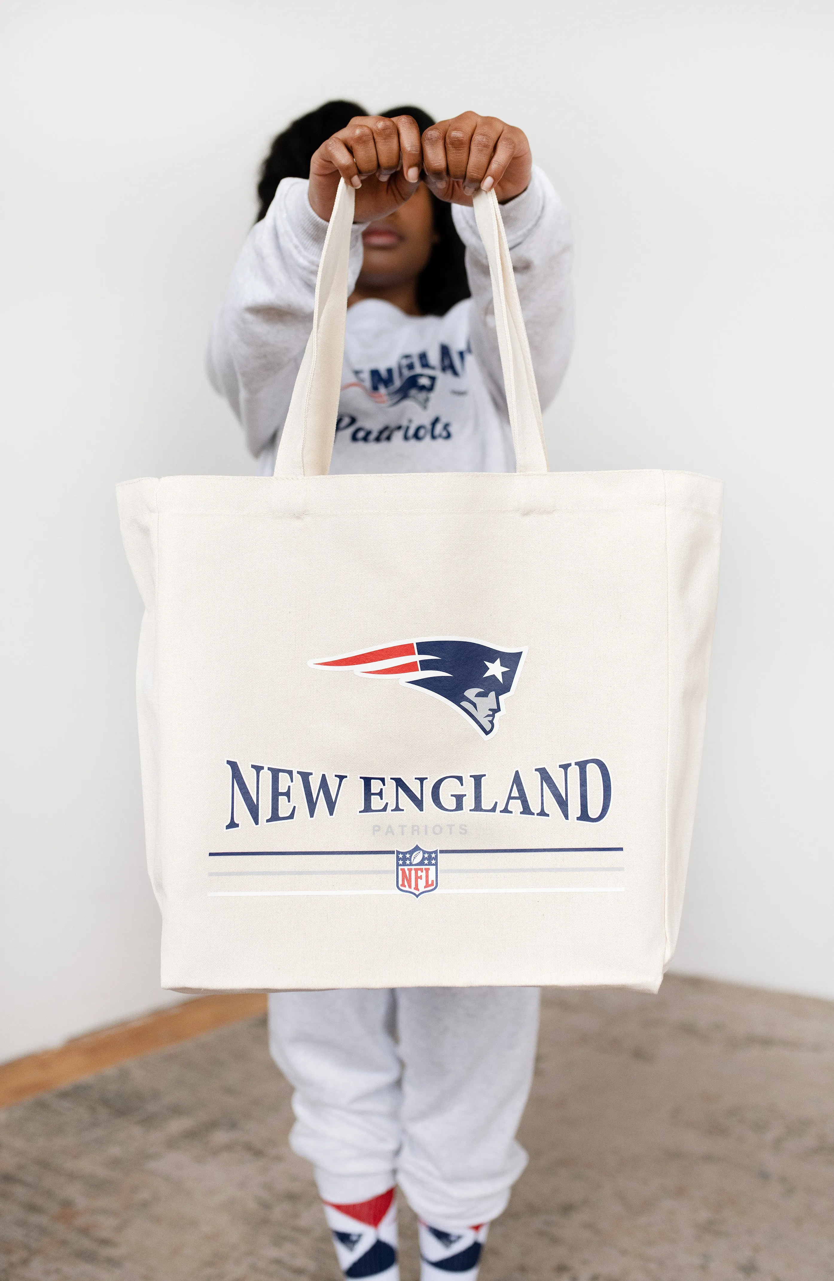 NFL New England Patriots NFL Canvas Tote Bag