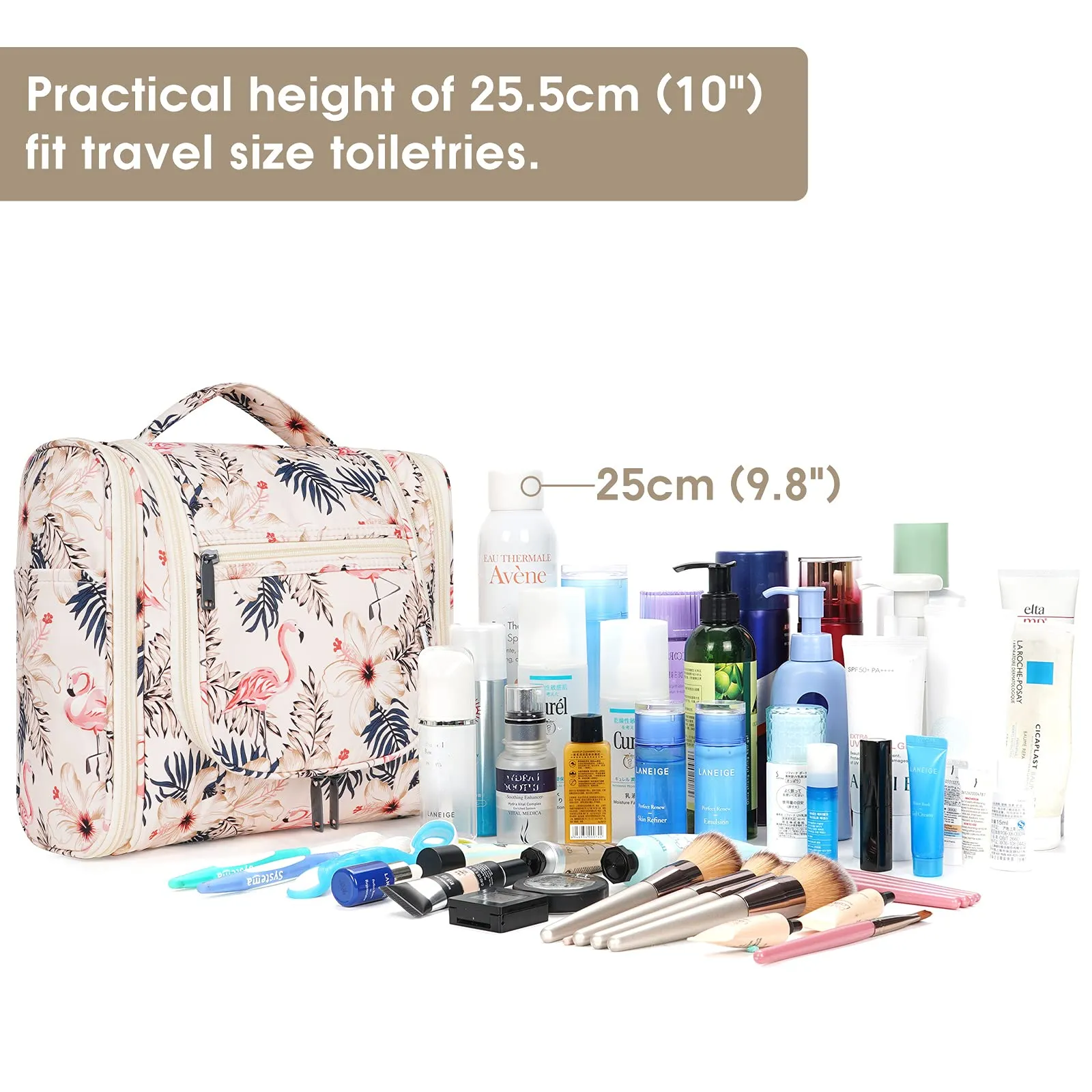 NW5126 Travel Toiletry Cosmetic Bag With Handle