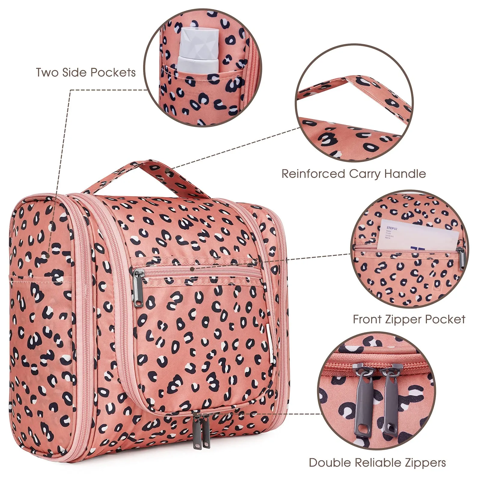 NW5126 Travel Toiletry Cosmetic Bag With Handle