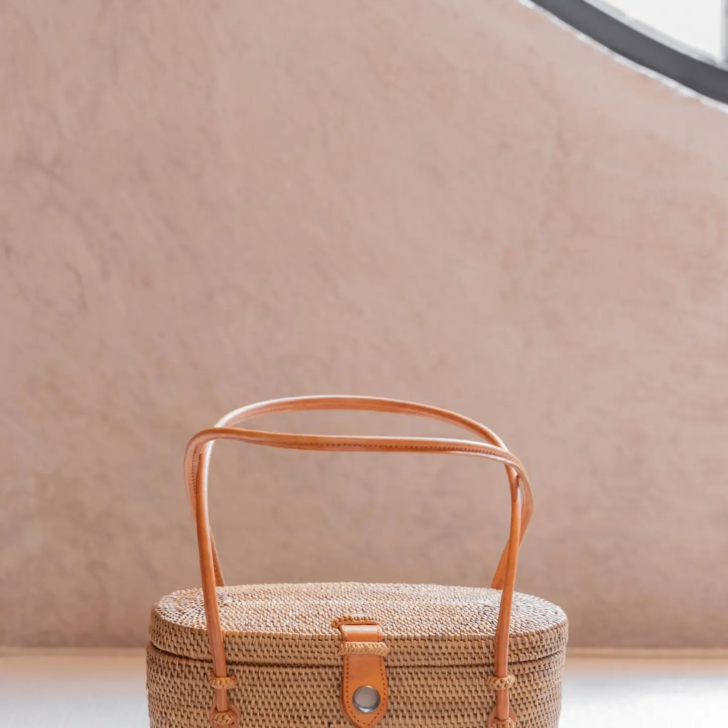 Opal Rattan Purse