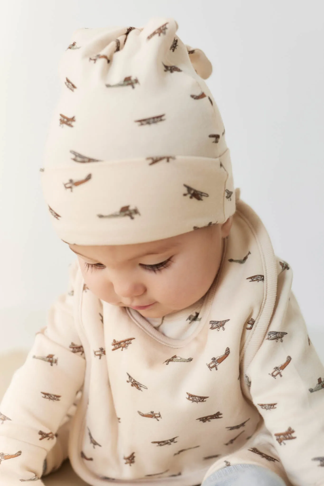 Organic Cotton Bib - Avion Shell