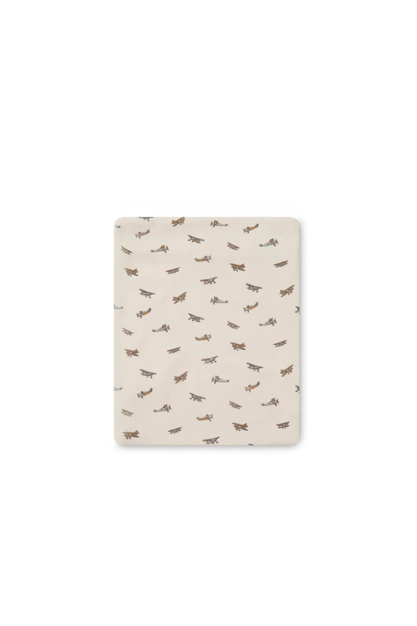 Organic Cotton Cot Sheet - Avion Shell