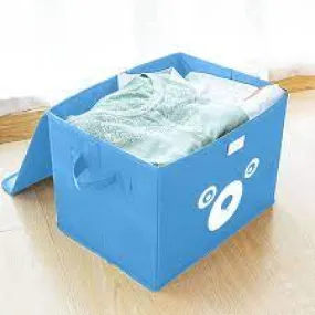 Panda Design Soft Fabric Storage Bag Sky Blue