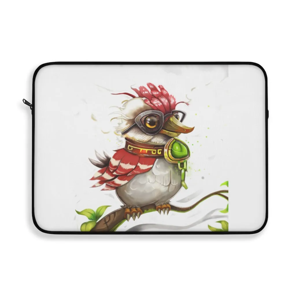 Pete the Sweet Little Bird Laptop Sleeve