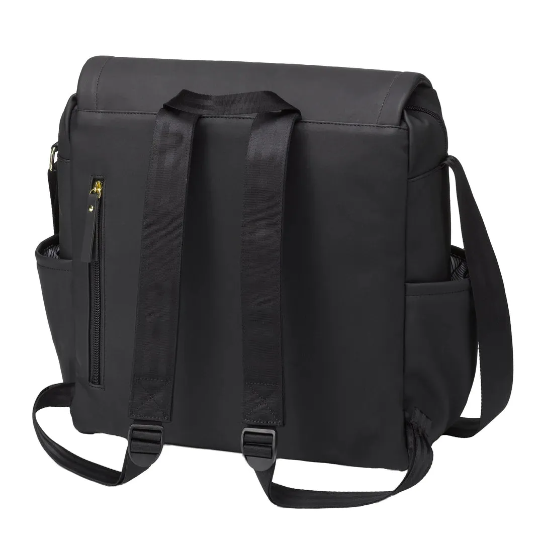 Petunia Backpack Black and Gold