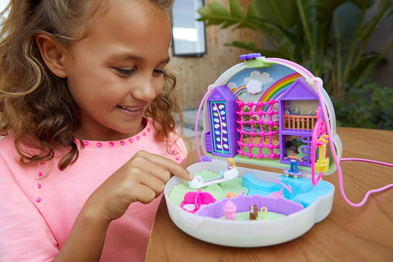 Polly Pocket Rainbow Dream Wearable Purse