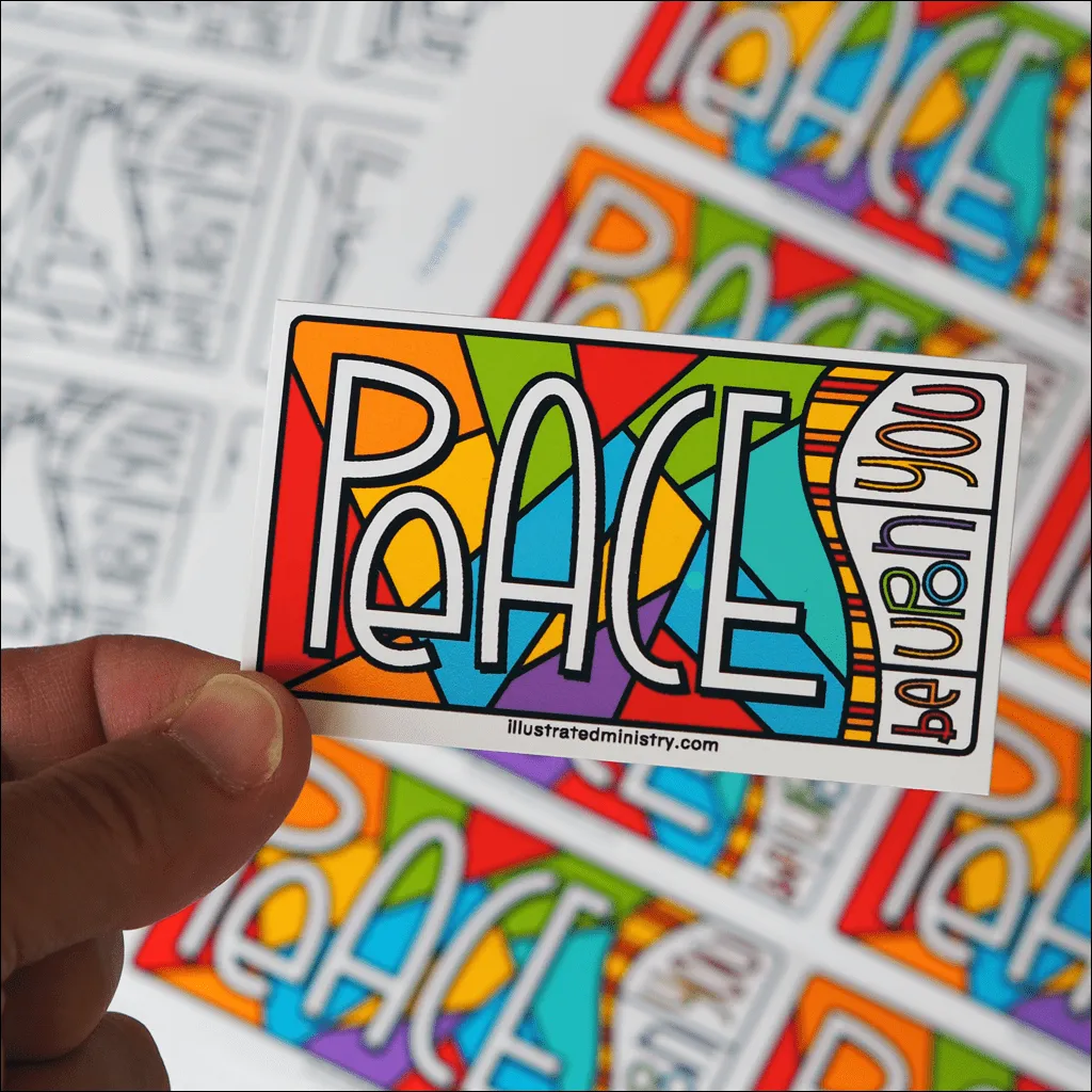 "Peace Be Upon You" Backpack Tags