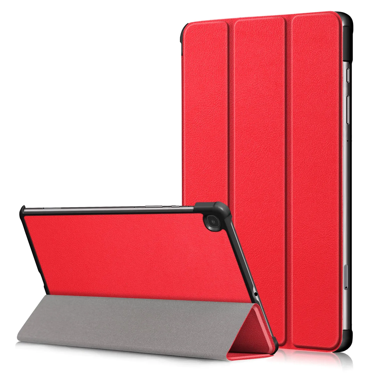 Red Leather shockproof case for Samsung  Tab S6 Lite 10.4 P610  flat case