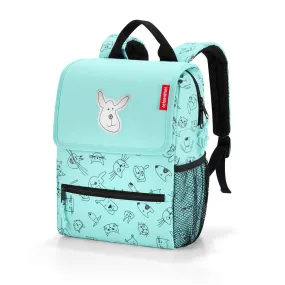 Reisenthel BackPack Kids Cats & Dogs Mint