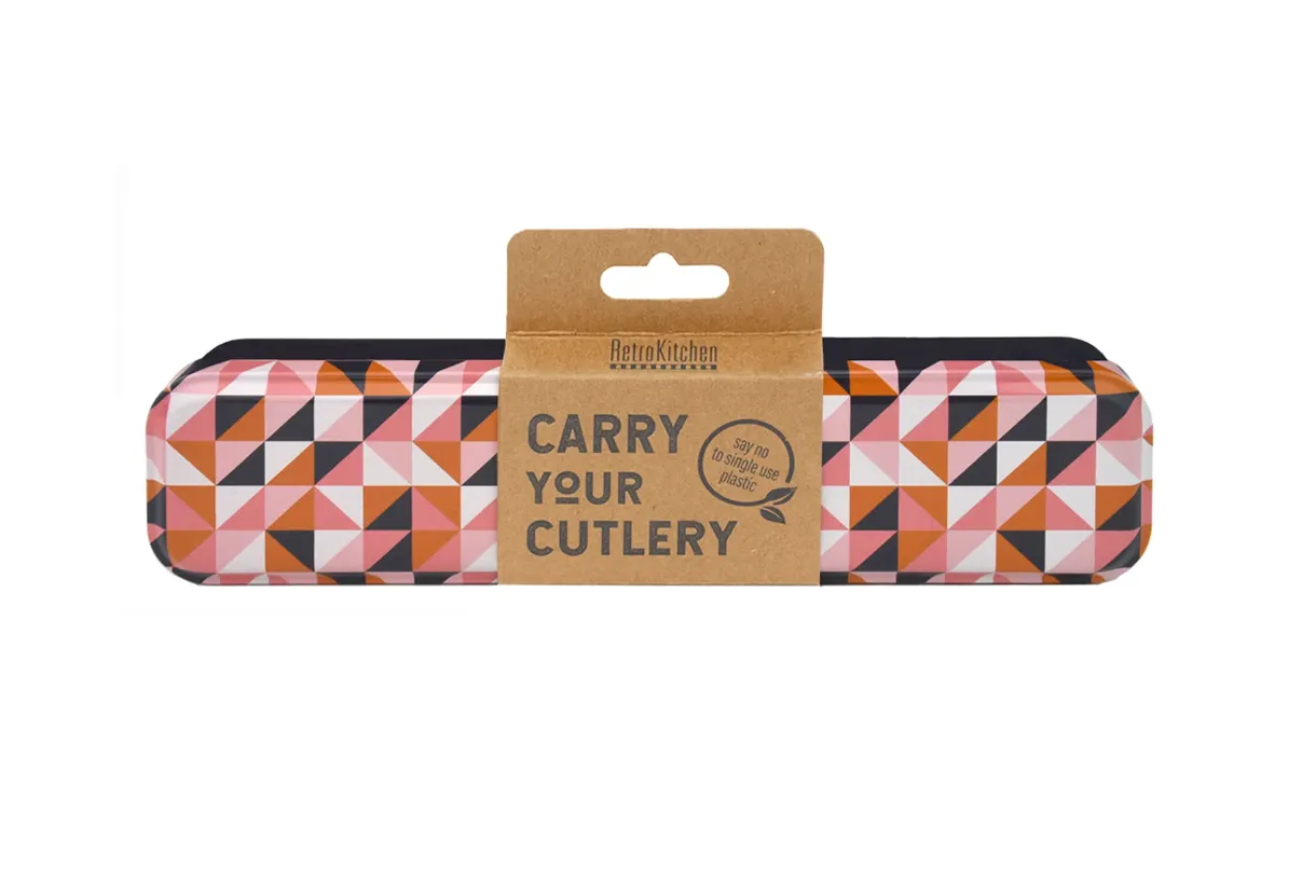 Retrokitchen Carry Your Cutlery - Geometric