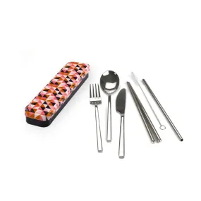 Retrokitchen Carry Your Cutlery - Geometric