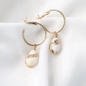 Rottnest ~ 24k Gold Plated Hoops