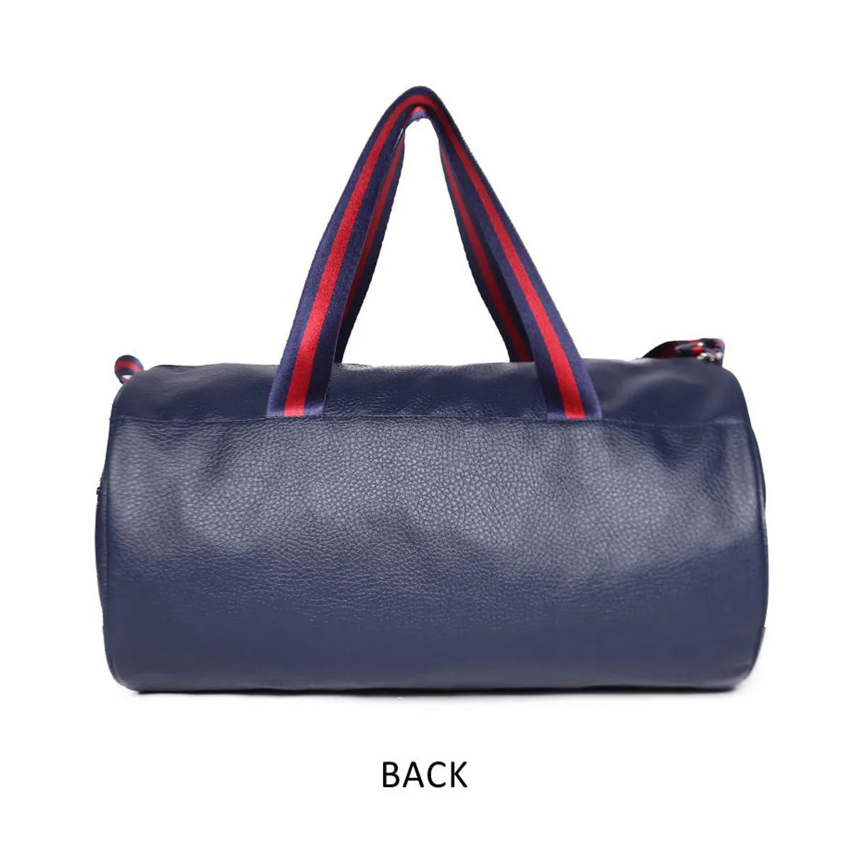 Royal Pu Duffle Bag With  Webbing Shoulder Handle