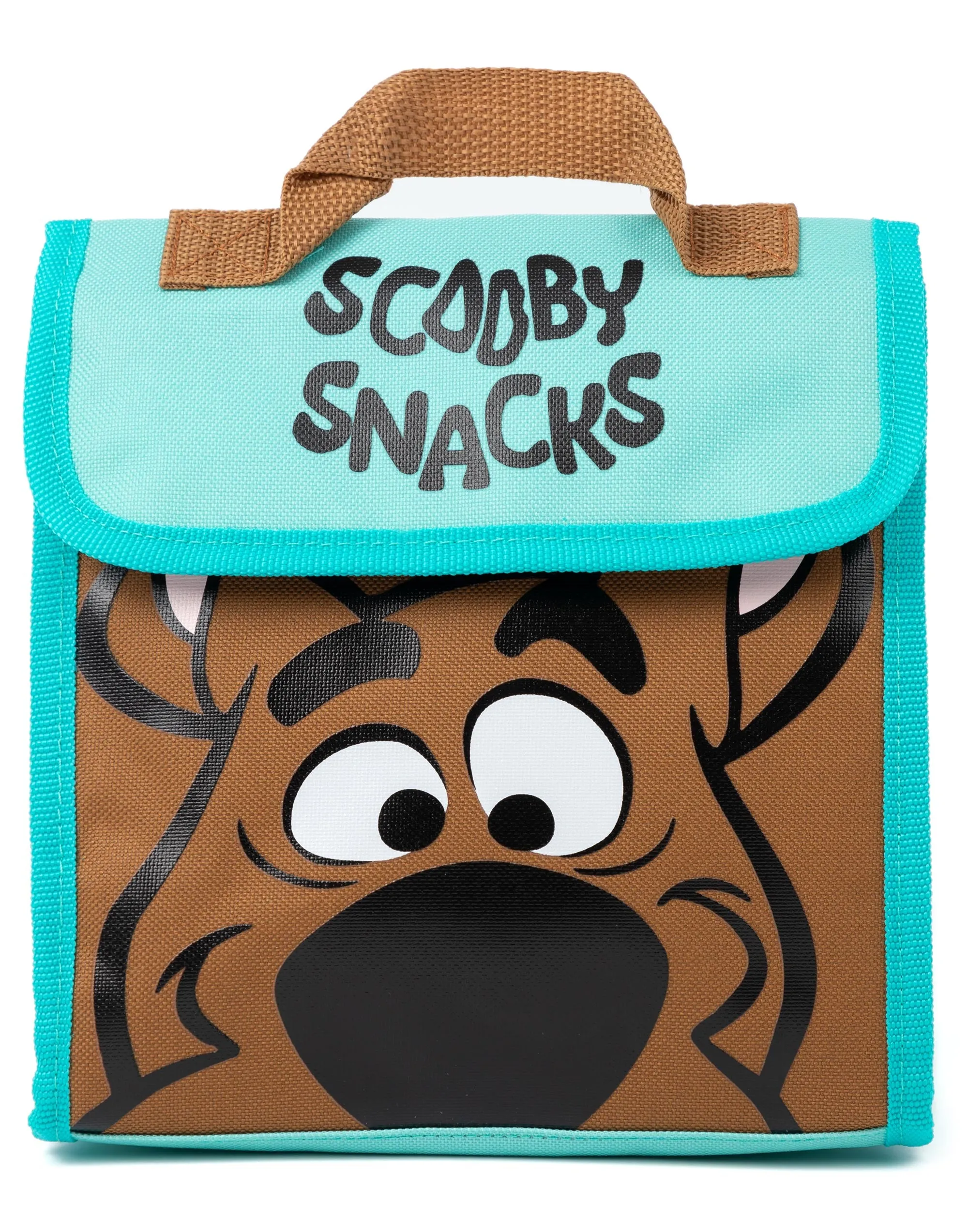 Scooby Doo Unisex Kids Brown 4 Piece Backpack Set