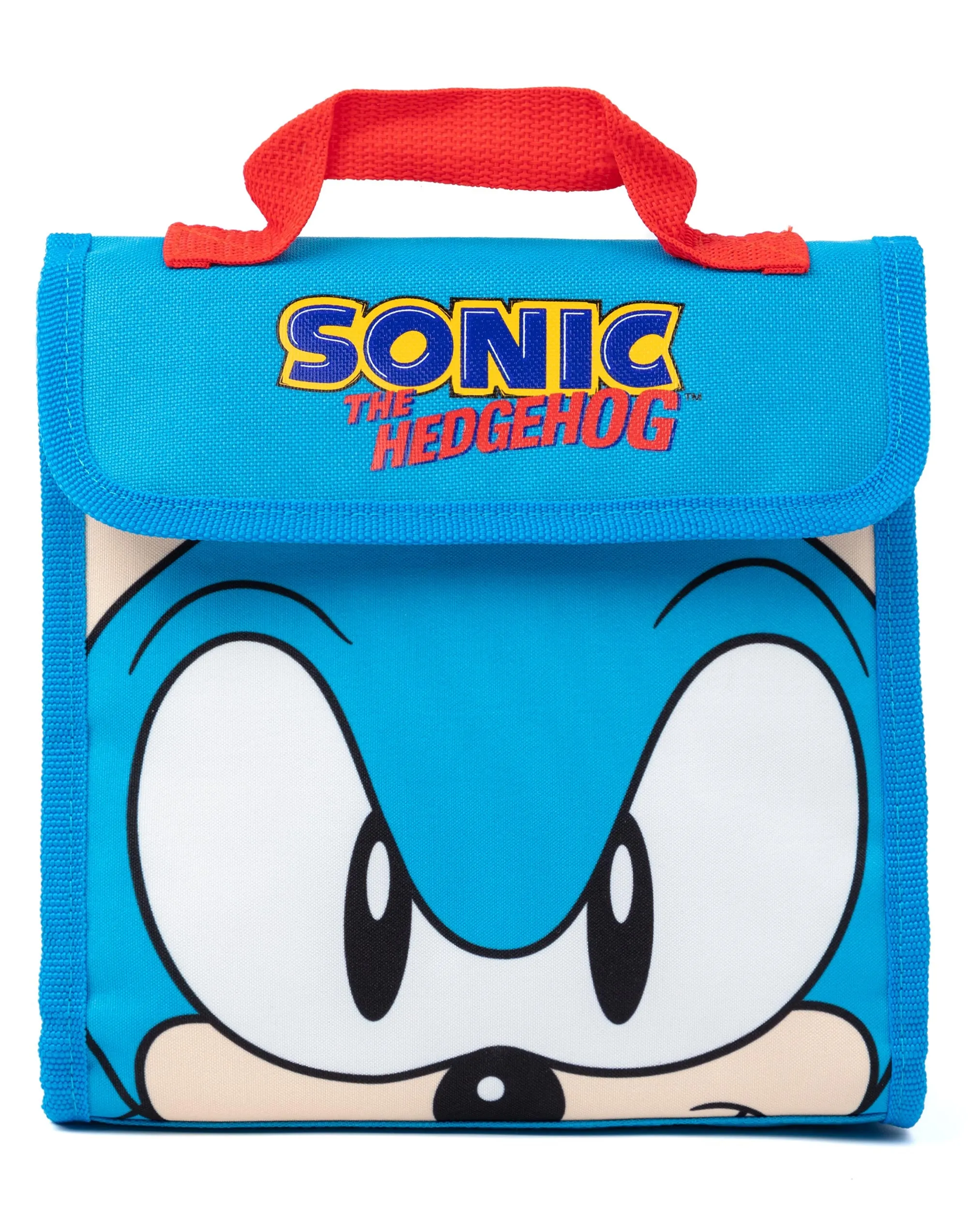 Sonic The Hedgehog 4 Piece Backpack Kids Bottle Lunch Bag Pencil Case Set