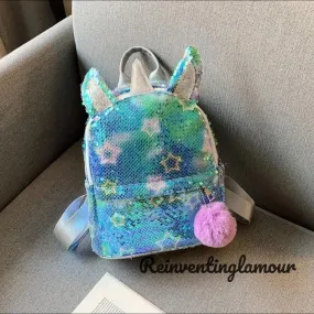 Sparkly  Mini Unicorn Backpack