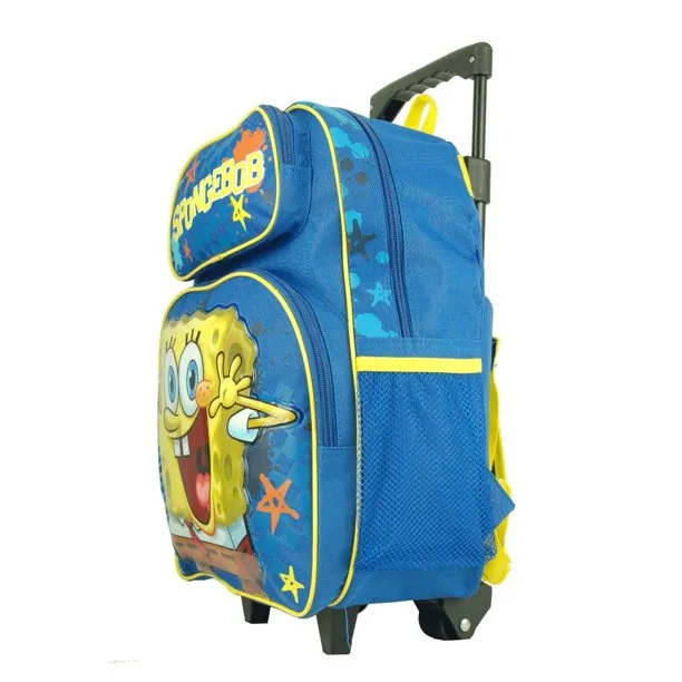 Spongebob Squarepants Backpack Large Rolling 16 inch