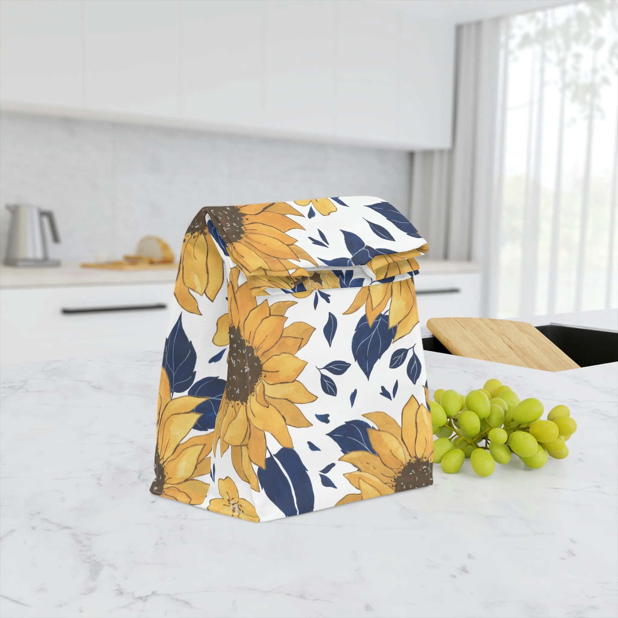 sunflower Polyester Lunch Bag