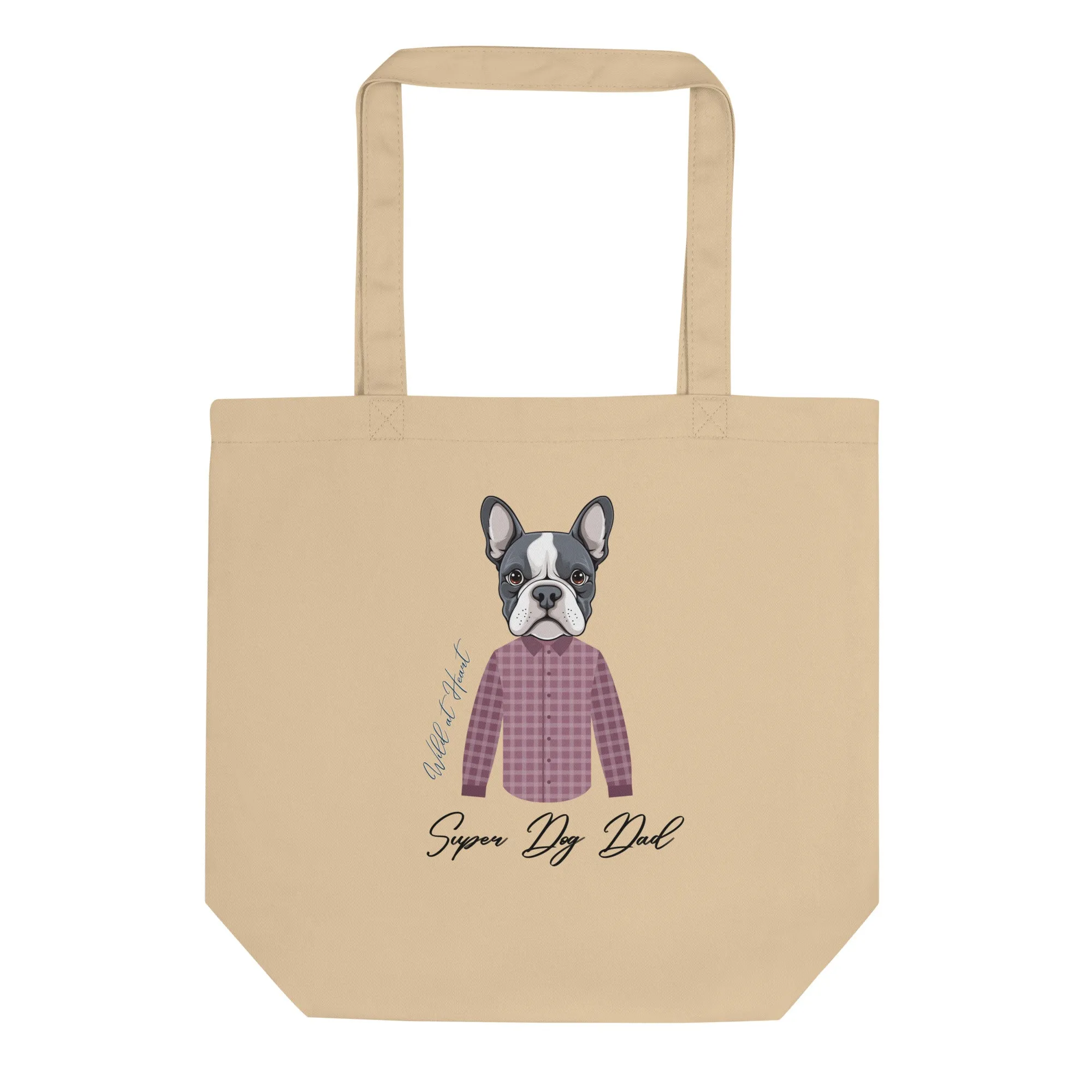 Super Dog Dad, sustainable Tote Bag