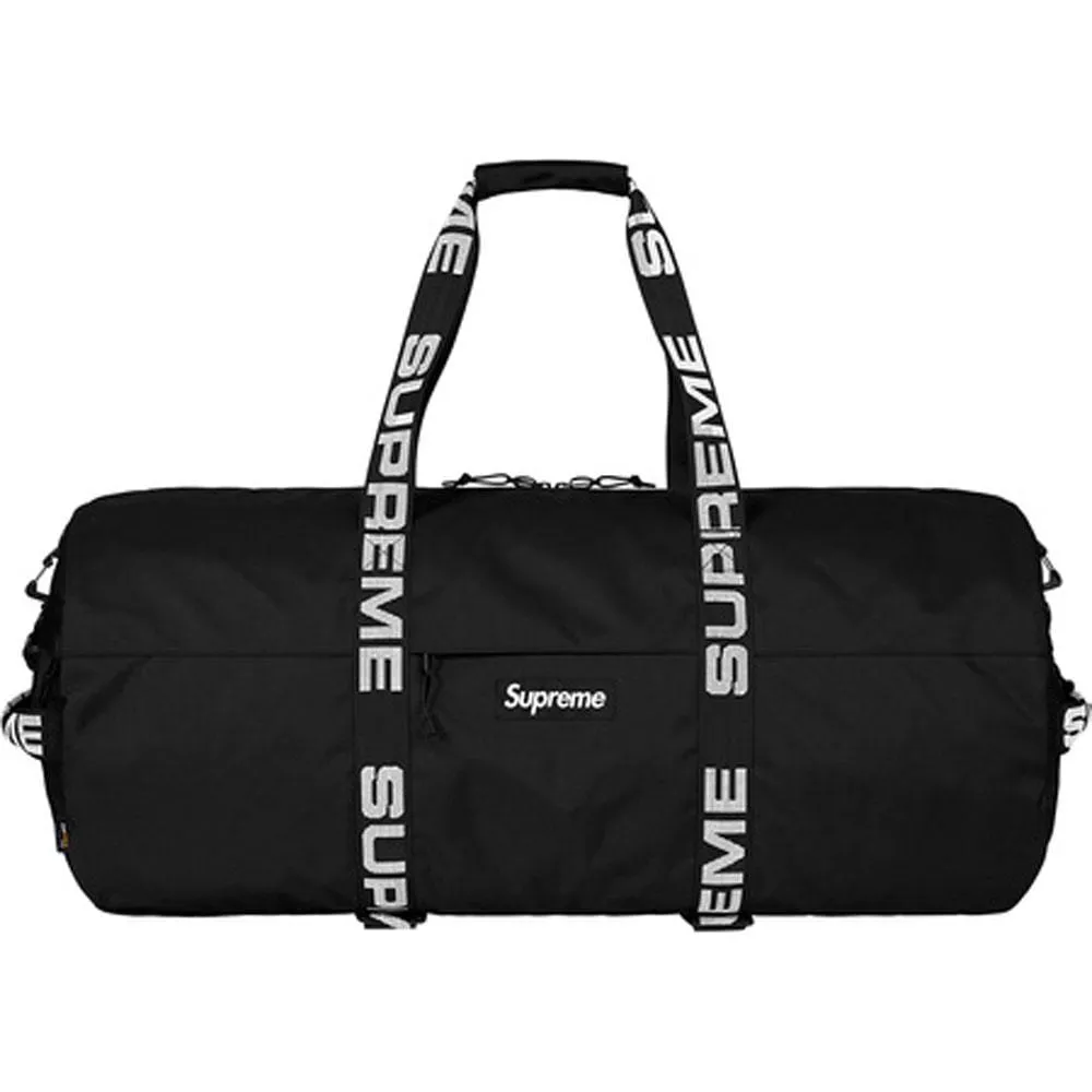 Supreme Duffle Bag (SS18) Black