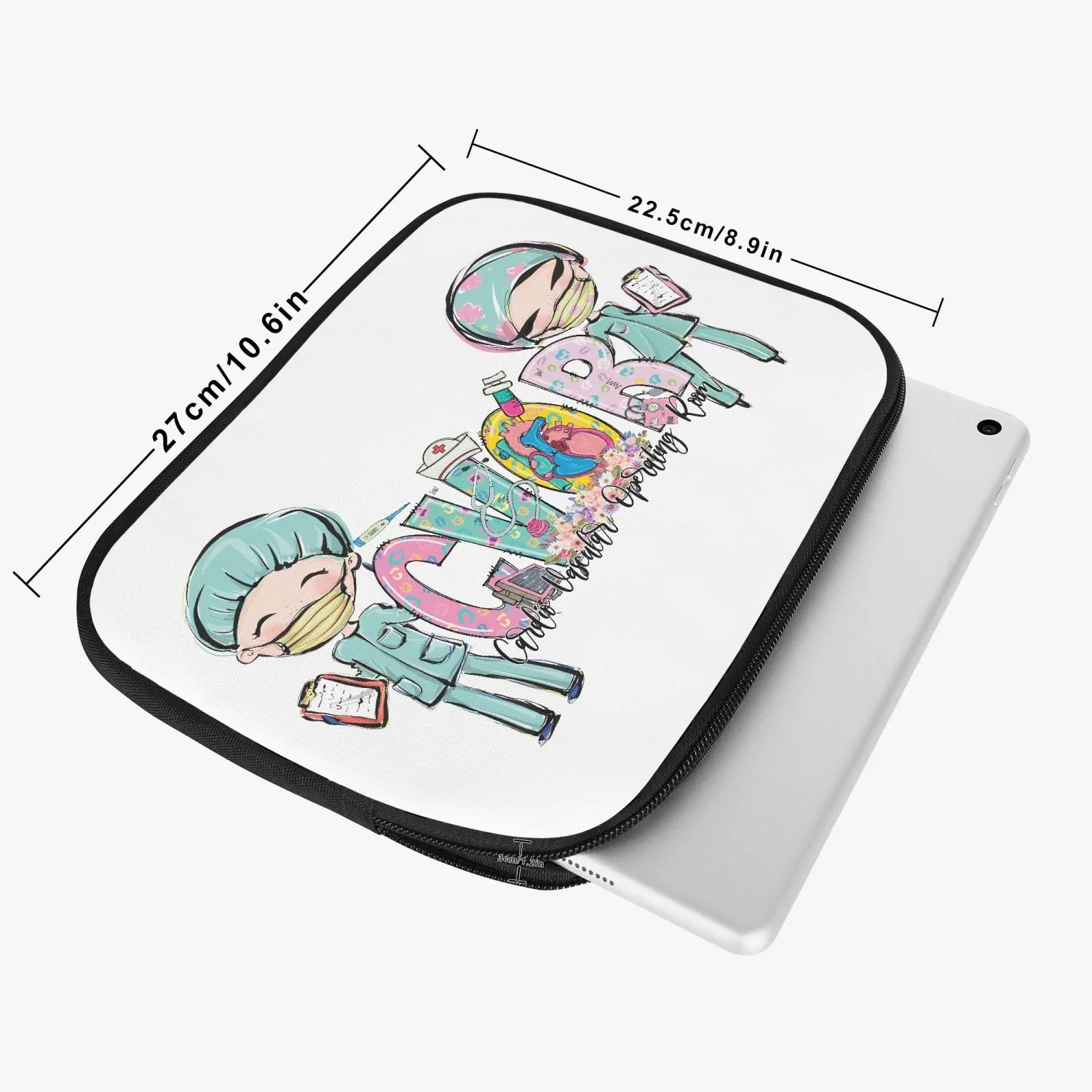 Tablet Sleeve - Nurse, Doctor, Cardio Vascular Operating Room, awd-620