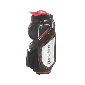 TaylorMade Cart Bag Cart Bag - Black/Red/White