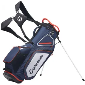 TaylorMade Pro 8.0 Stand Bag - Navy/White/Red