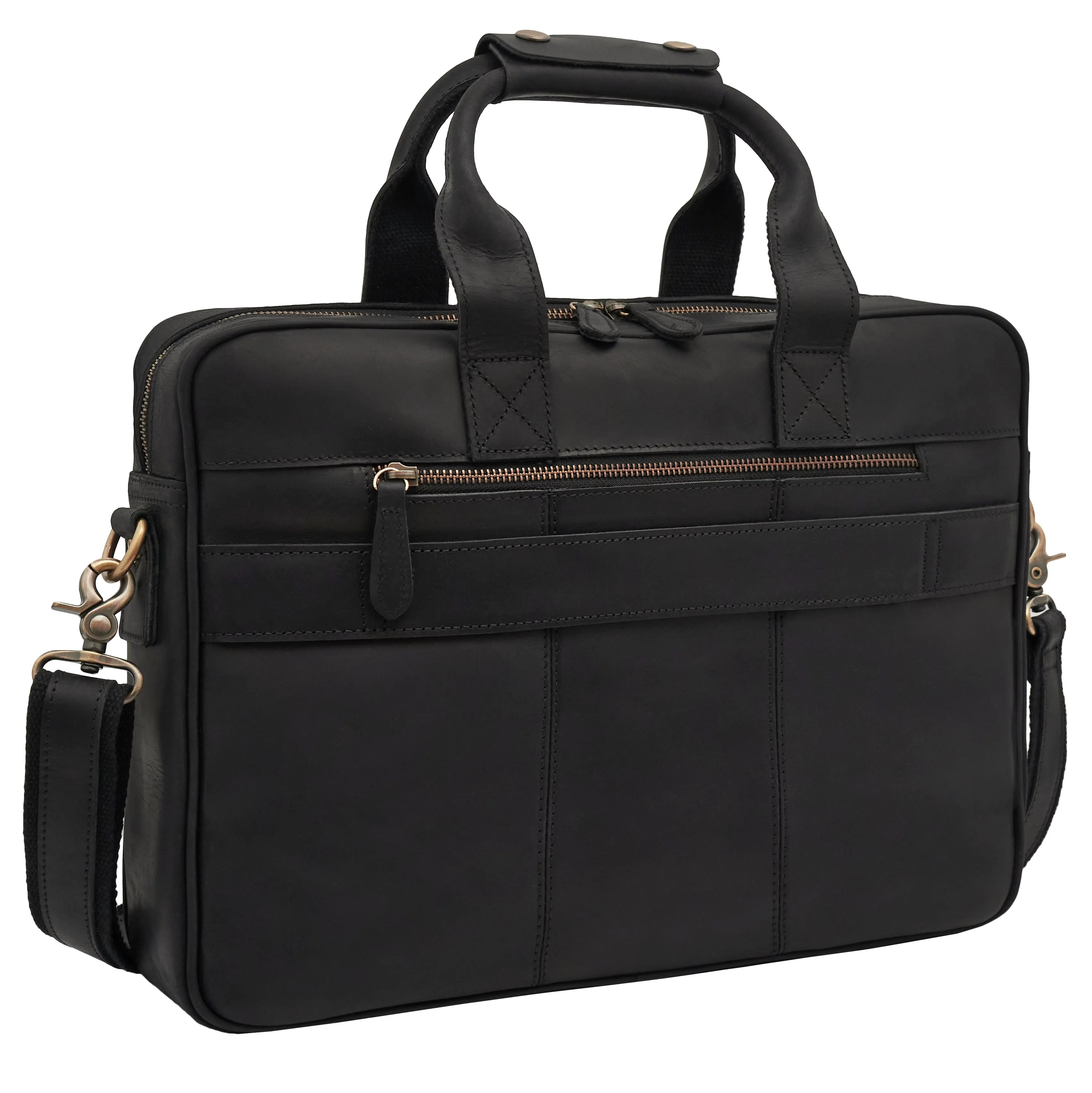 The Executive Leather Laptop Bag