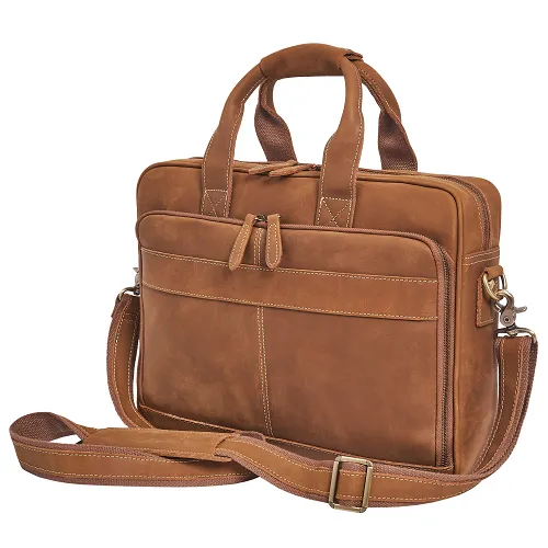 The Executive Leather Laptop Bag