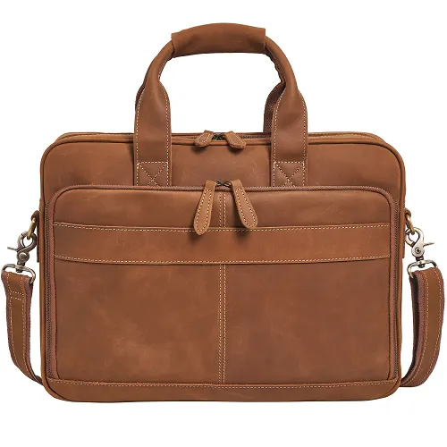 The Executive Leather Laptop Bag