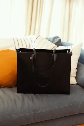 The Work Tote in Black