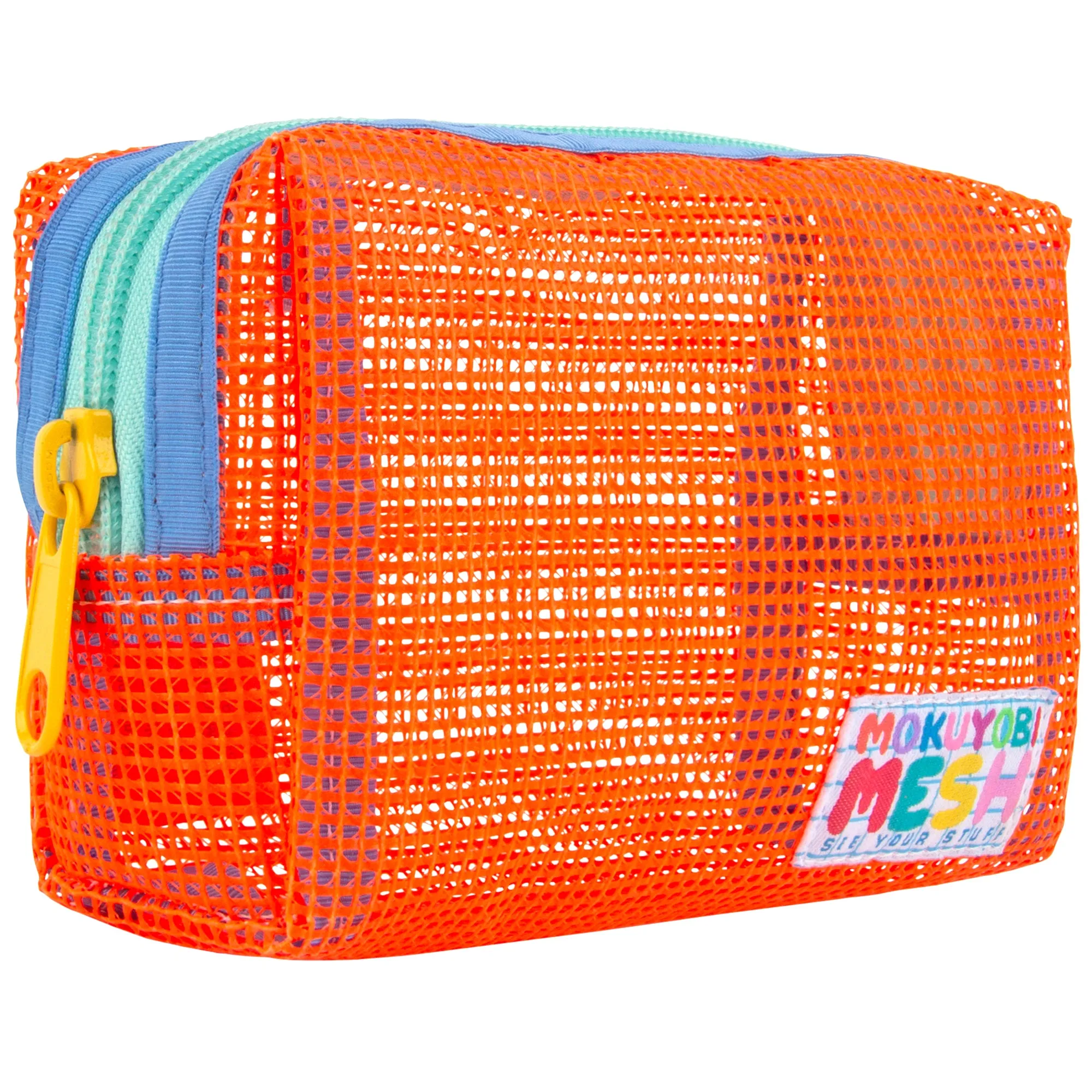 Tiger Mesh Chubby Zip Pouch