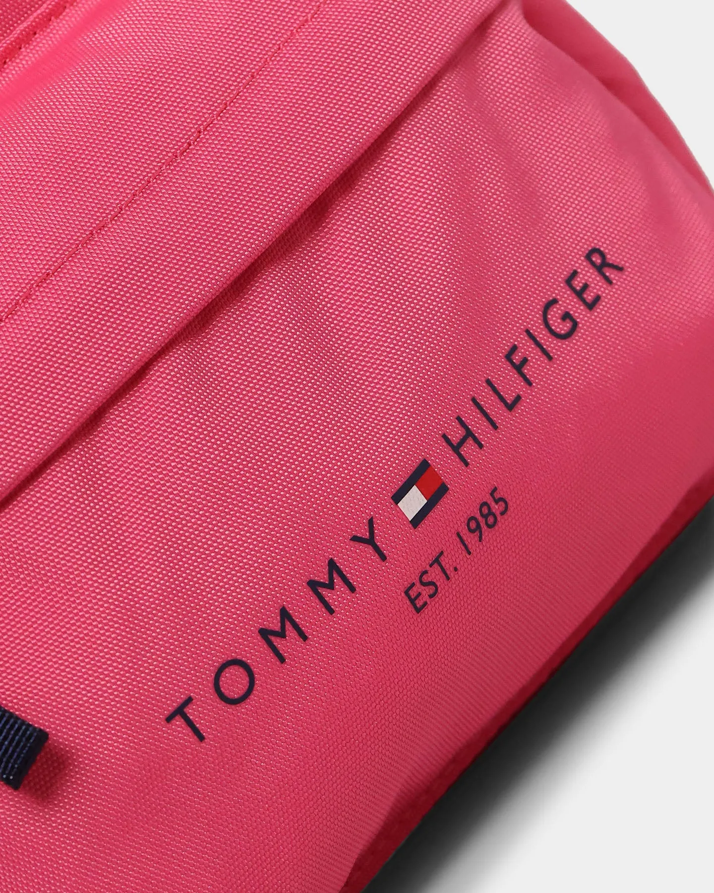 Tommy Hilfiger Kids' TH Establishd Logo Backpack Pink Alert