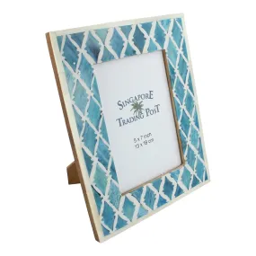 Turquoise photo frame