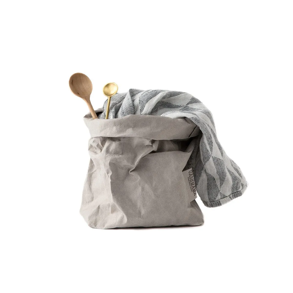 Uashmama Washable Paper Bag Grey