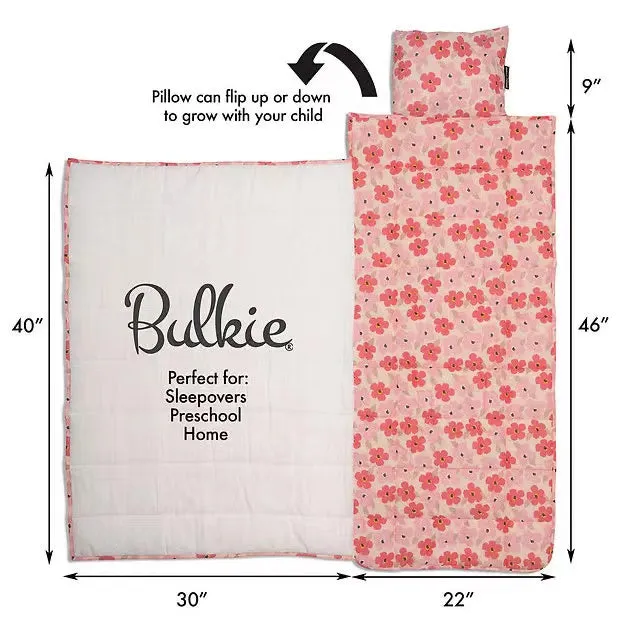 Urban Infant Kids Toddler Nap Mat Sleep Mat - Poppies Bulkie