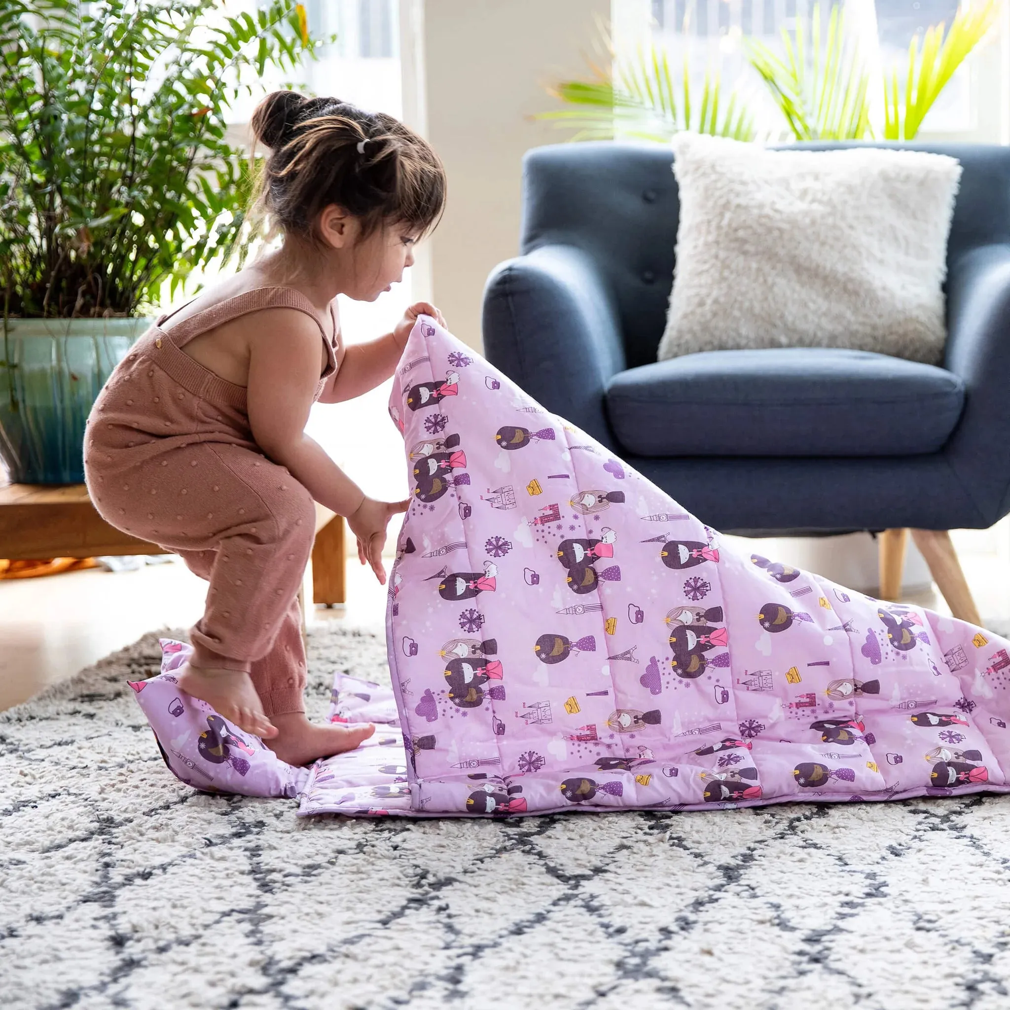 Urban Infant Kids Toddler Nap Mat Sleep Mat - Poppies Bulkie