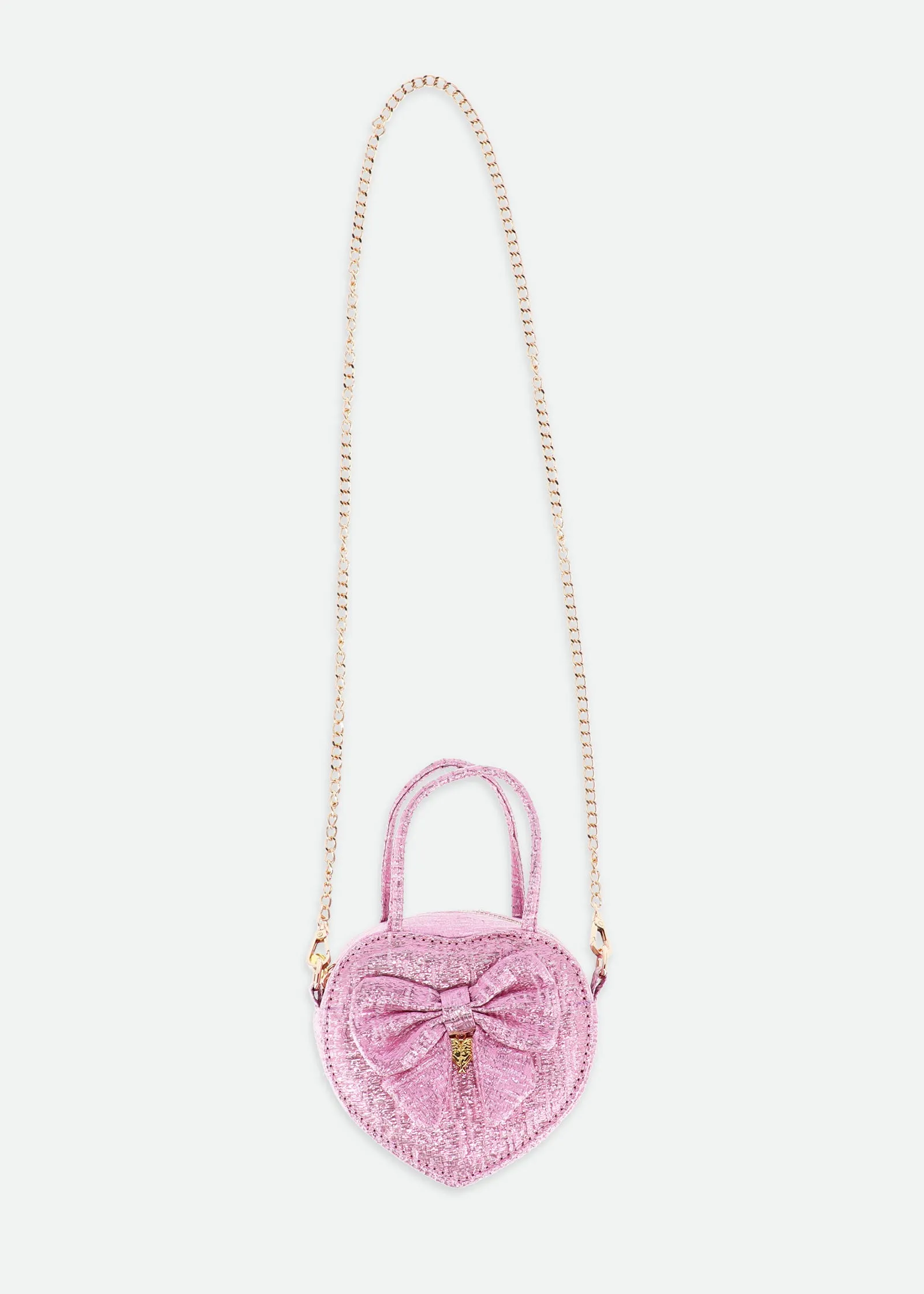 Valerie Metallic Jacquard Bag Orchid Pink