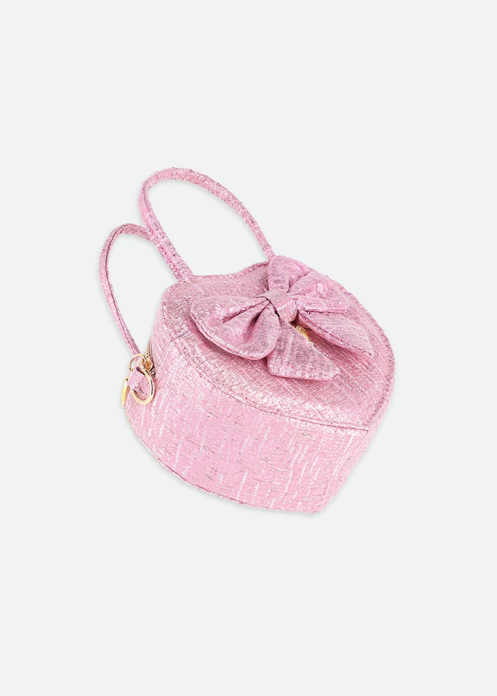 Valerie Metallic Jacquard Bag Orchid Pink