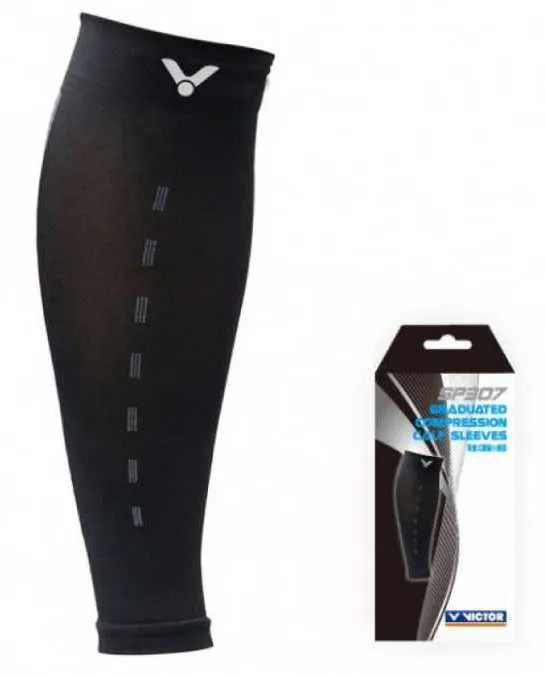 Victor Compression Calf Sleeve pair Black SP307C