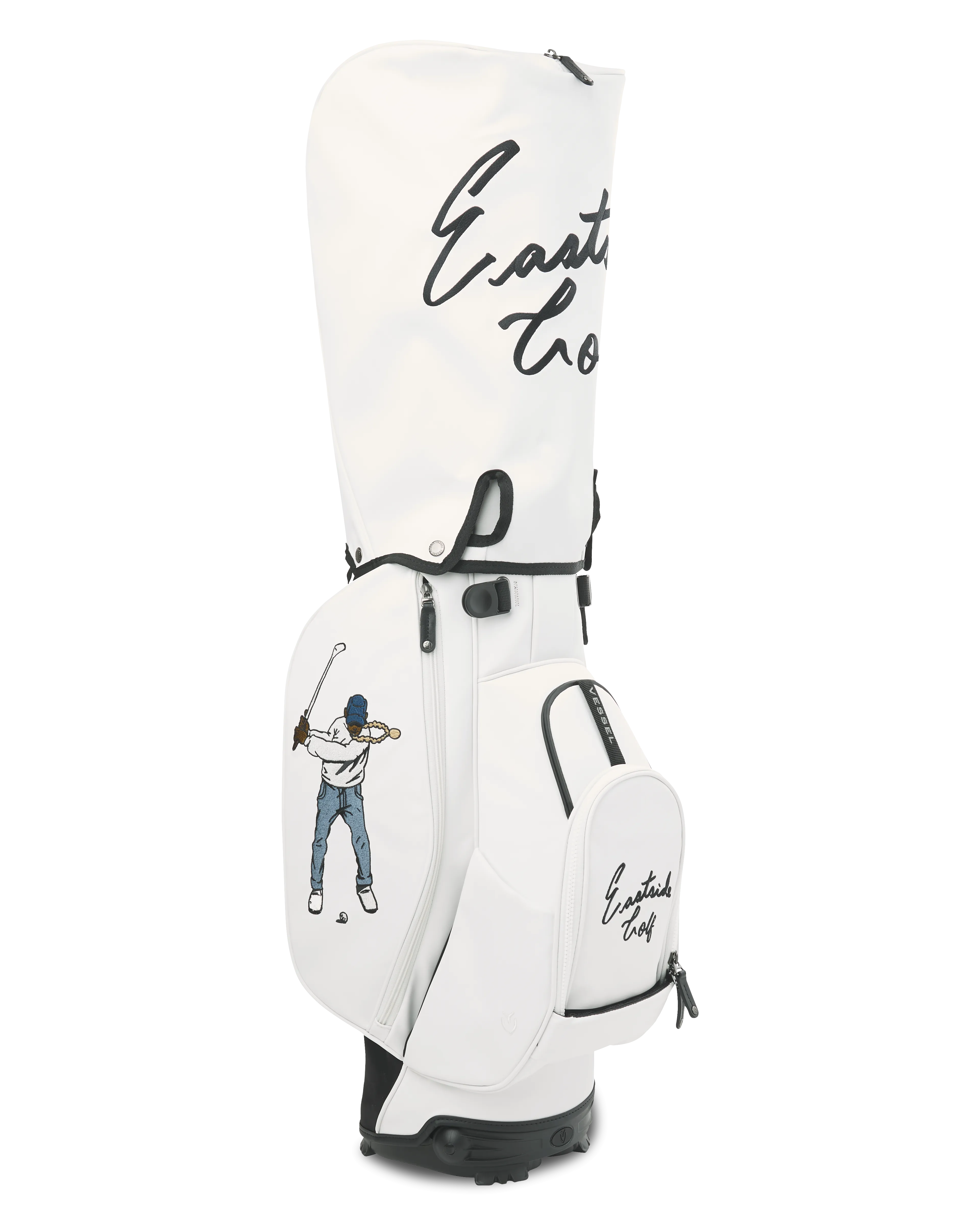 White Eastside Golf Stand Bag